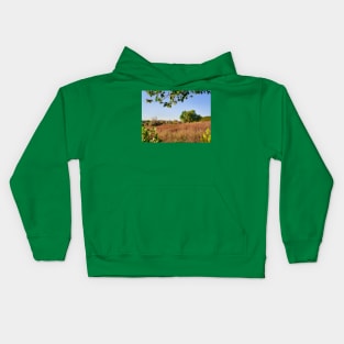 Autumn season landscape Kids Hoodie